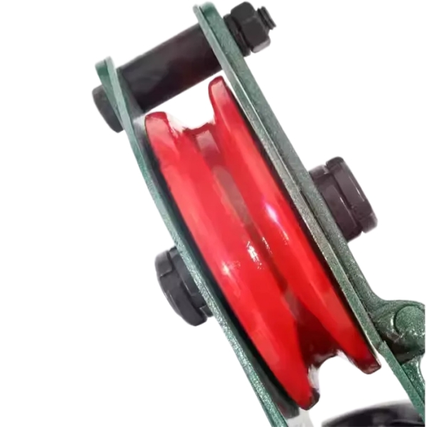 钢丝绳单轮带钩滑车细节图1 钢丝绳单轮带钩滑车细节图1