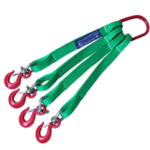 4 leg quad leg nylon bridle lifting sling