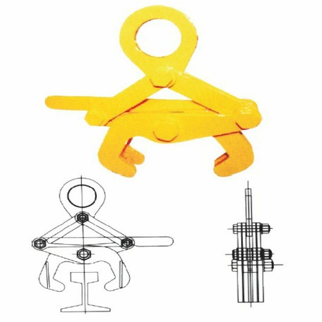 Steel Lifting Rail Clamp