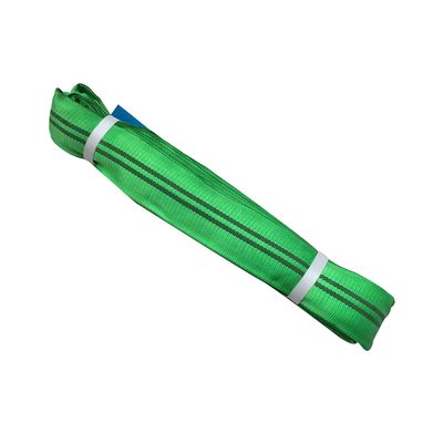 Imbracatura Sollevamento Imbracatura Di Sollevamento 4 Tonnellate PES - Cinghia Piatta Occhiello 6 Metri Cinghia Sollevamento PES - Foto 4