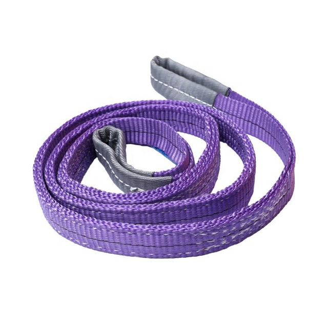 1 Ton 2 Ply Lifting Eye And Eye Webbing Sling Straps