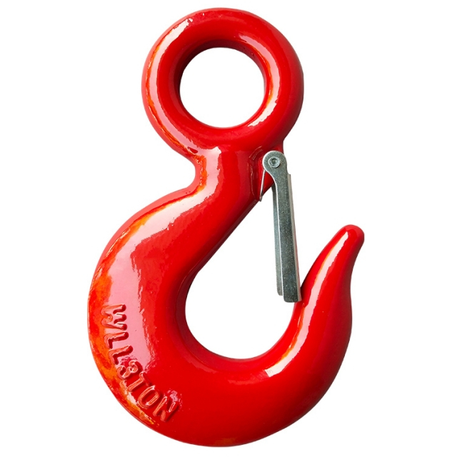 320A Eye Hoist Hook with Latch 