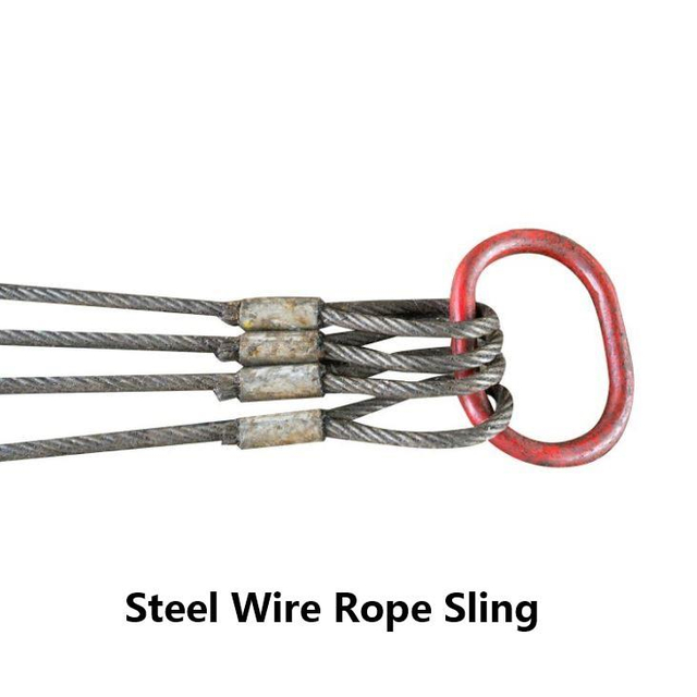 Four Leg Wire Rope Sling for Lifting