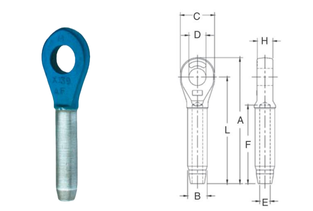 闭式压制索节图纸