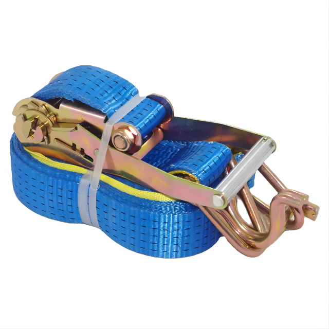 2 Inch 5T Ratchet Tie Down Strap with Swan Hook And Keeper