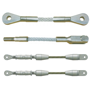 Fork Adjustable Wire Rope Assembly with Threaded