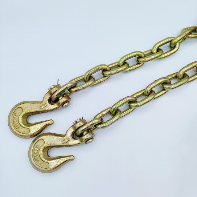 G70 Transport Chain with Clevis Grab Hooks on Both End
