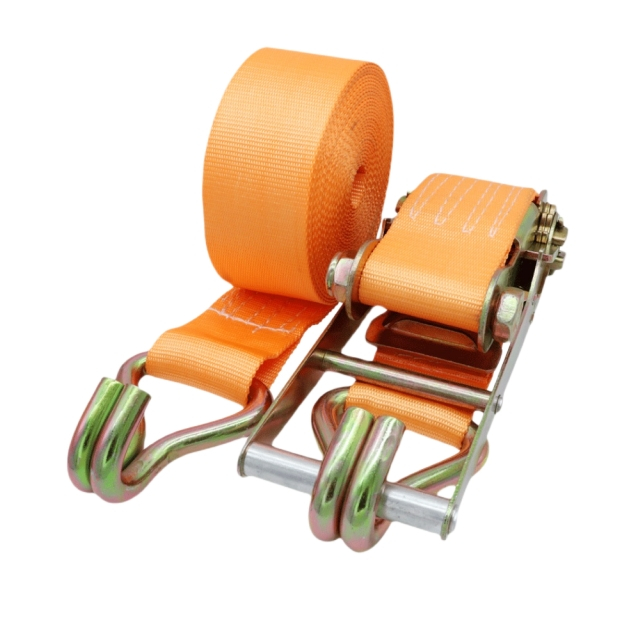 3inch 75mm 8T Ratchet Tie Down Straps with Double J Hooks