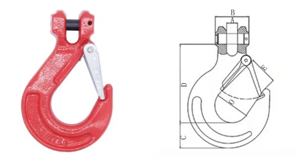 clevis slip hook-DRAWING