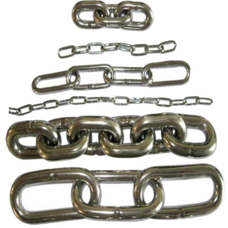 DIN 764 Edelstahl Medium Linkkette