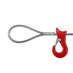 Adjustable Single Leg Wire Rope Sling with Sliding Choker Hook