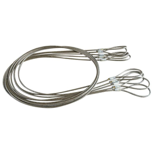 Galvanized Soft Eye Pressed Wire Rope Sling with Loops