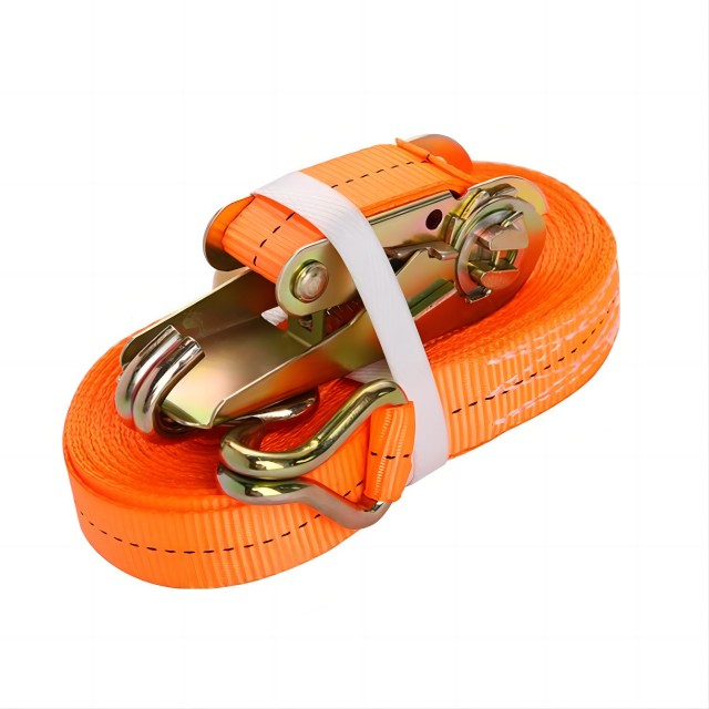 1 Inch 800kg Ratchet Strap with Double J Hook