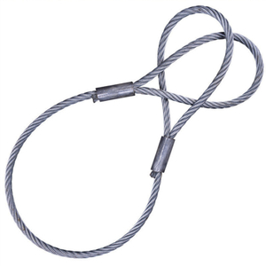 Pressed Wire Rope Sling with Soft Eyes