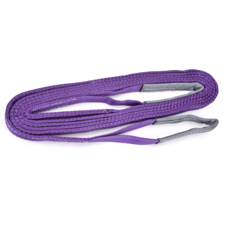 Lifting polyester flat webbing sling belt for sale