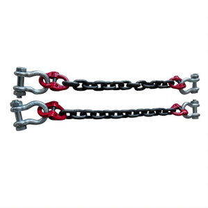 Single Leg Chain Sling with Shackles on Both End