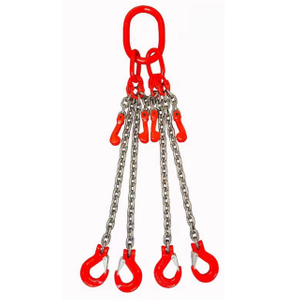 Grade 80 Adjustable Four Leg Lifting Chain Sling