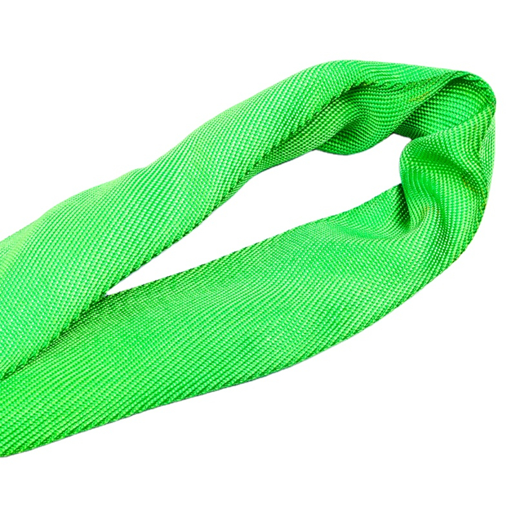 Polyester soft round sling for lifting