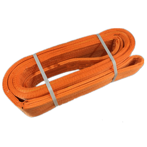 Two Ply Flat Industrial Heavy Lifting Polyester Web Sling Belt 