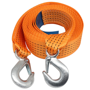 Car Tow Strap with Safety Hooks